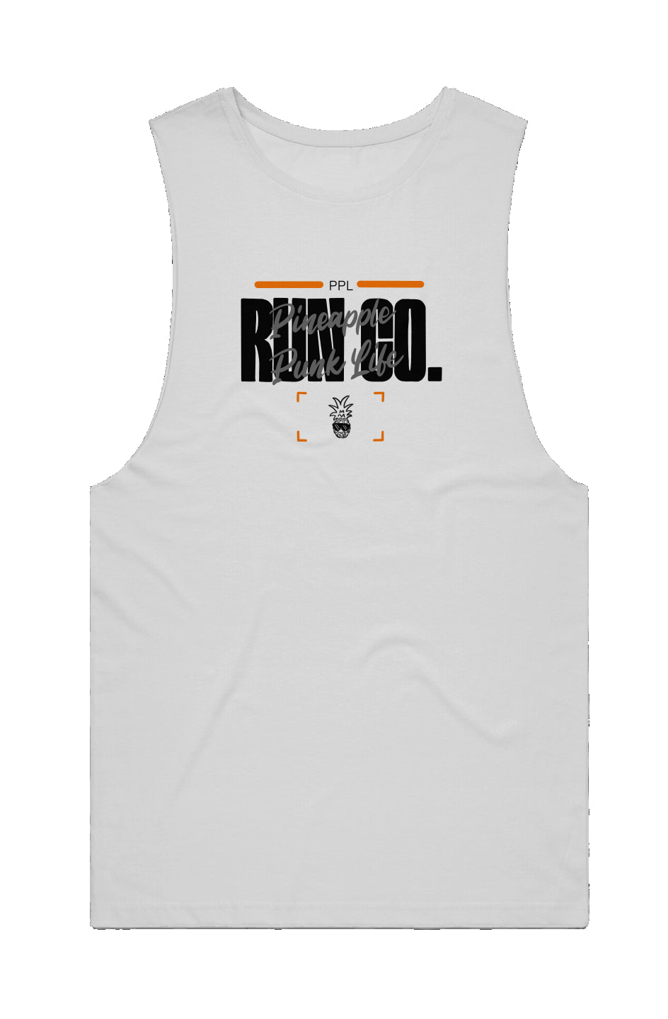 Run Co Orange Tank Top