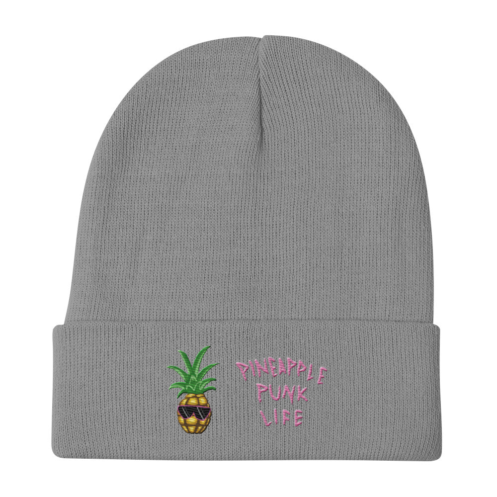 Pink Lettering Beanie