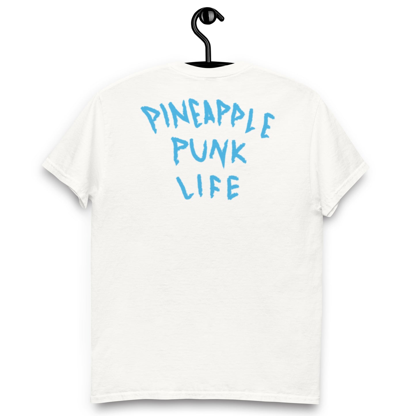 Blue Lettering Pineapple Shirt