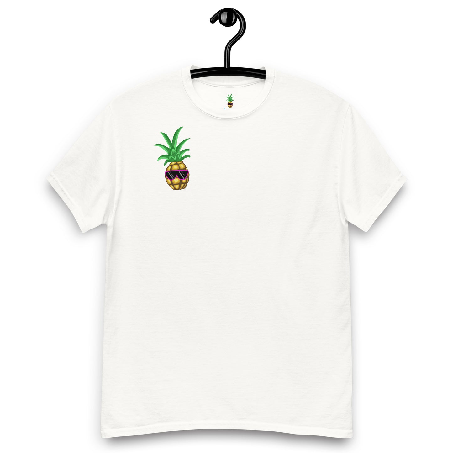 Blue Lettering Pineapple Shirt